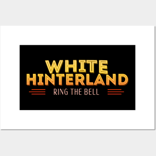Ring the bell white hinterland Posters and Art